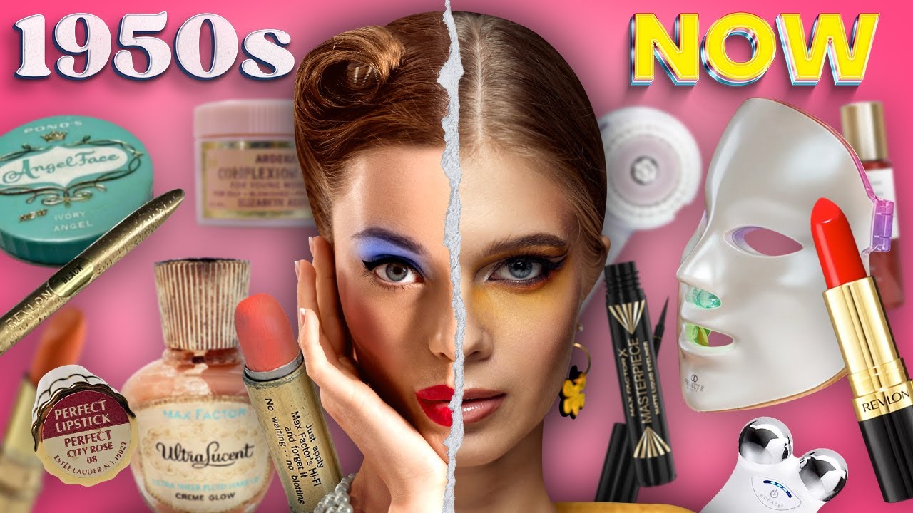 Video thumbnail for How to be pretty in the 1950s vs Today
