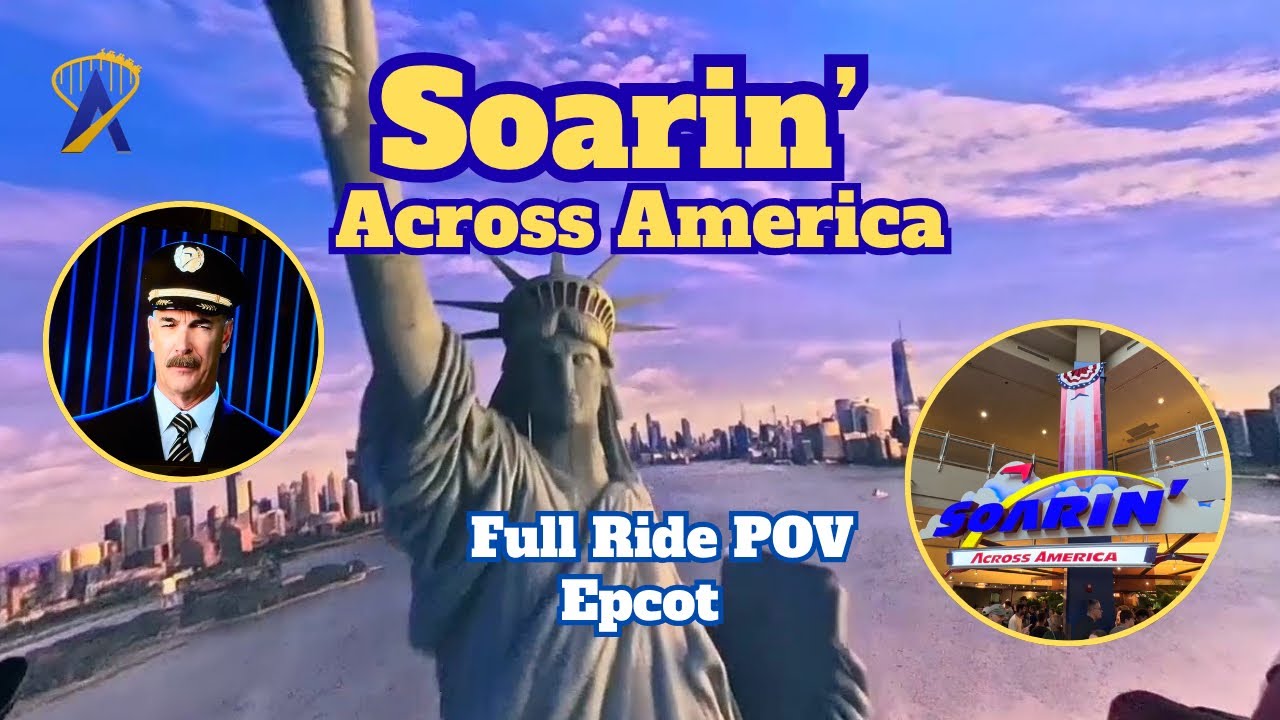 Video thumbnail for Soarin’ Around America - Full POV at Epcot