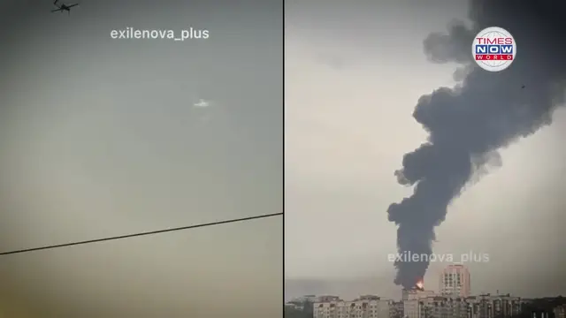 Video thumbnail for Russian Refinery In Flames After Precise Ukrainian Drone Strike  | Times Now World