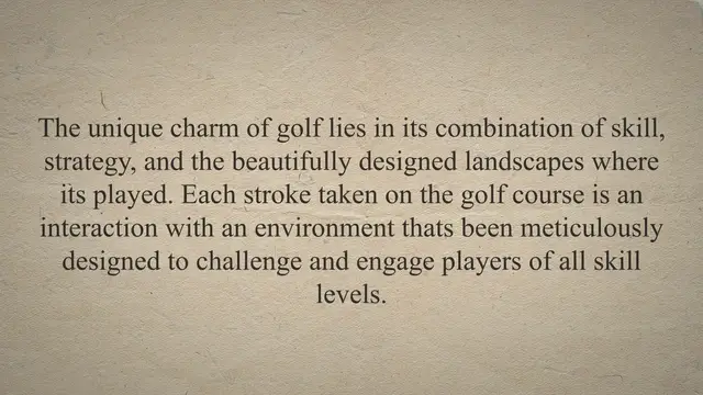 Video thumbnail for Parts Of A Golf Course - Golf Arenzano