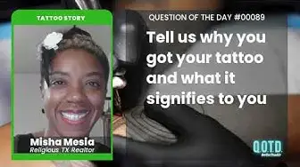 Video thumbnail for Misha got her name tattooed on her when she was younger. Now, it's proving practical!