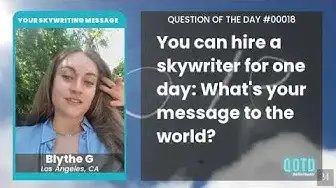 Video thumbnail for Blythe has a very simple message for the masses. So true!