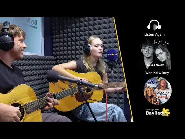 Video thumbnail for JACK & DAISY LIVE on BayRadio with Kal and Rosy