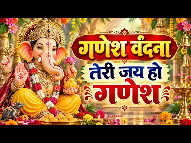Video thumbnail for गणेश जी का सबसे मीठा भजन || तेरी जय हो गणेश || Teri Jai Ho Ganesh || Ganesh Ji Bhajan 2026