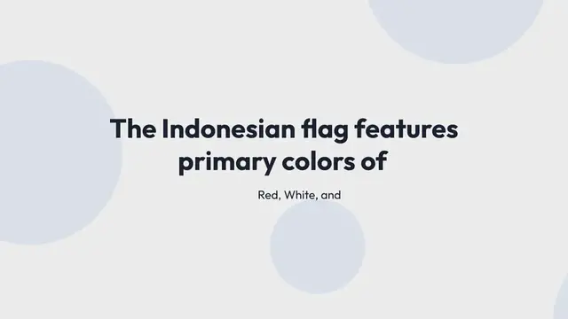 Video thumbnail for Indonesia Flag Colors