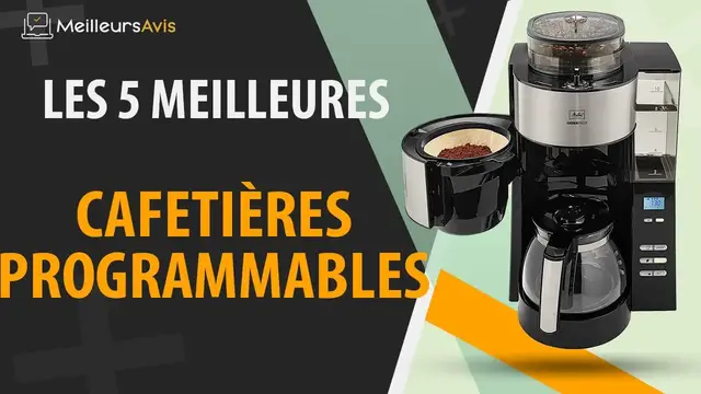 Video thumbnail for ⭐️ MEILLEURE CAFETIÈRE PROGRAMMABLE - Avis & Guide d'achat (Comparatif 2021)