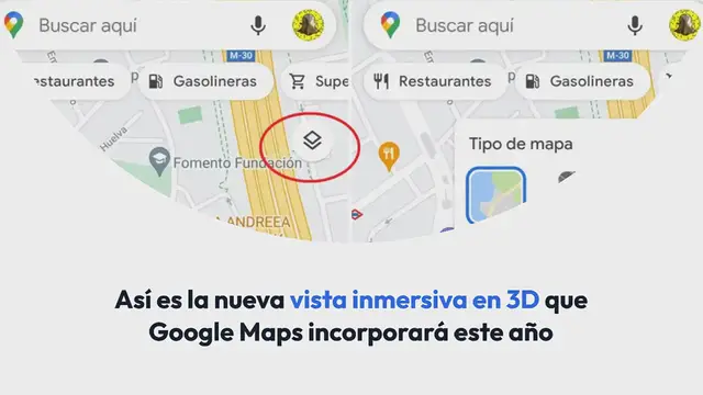 Video thumbnail for Así es la nueva vista inmersiva en 3D que Google Maps incorporará este año