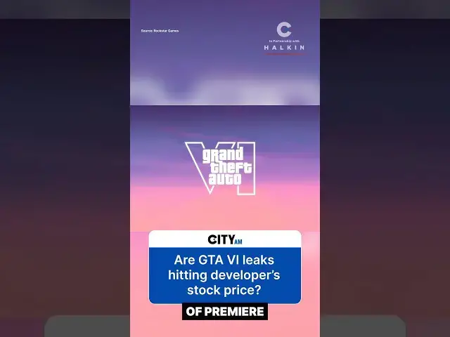 Video thumbnail for Can video game leaks move stock prices? 🎮