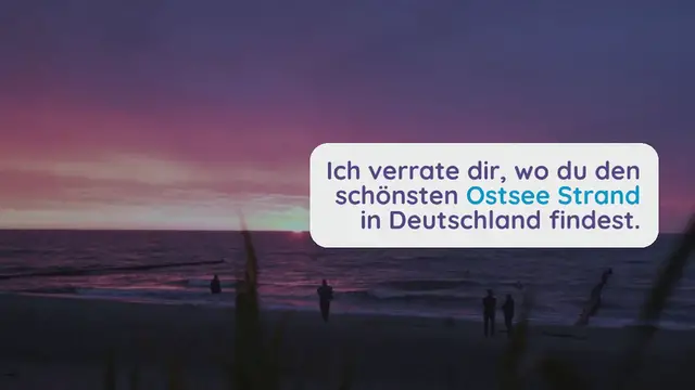 Video thumbnail for Wo ist der schönste Ostsee Strand?