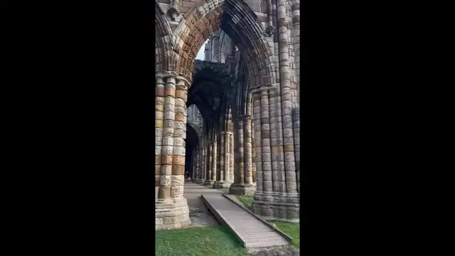 Video thumbnail for Gothic Stroll through Whitby Abbey in Dracula Season