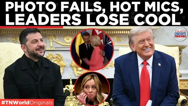 Video thumbnail for White House Summit Turns Viral: Zelensky’s Suit, Meloni Gossip, Trump’s Hilarious Gaffes