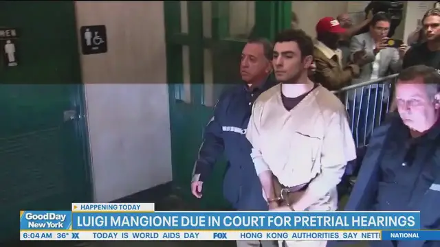 Video thumbnail for Luigi Mangione to appear in NYC court for pretrial hearing: LATEST