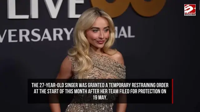 Video thumbnail for Sabrina Carpenter granted restraining order