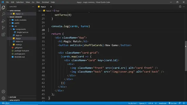 Video thumbnail for Build a Memory Game with React #4 - Creating a Card Component