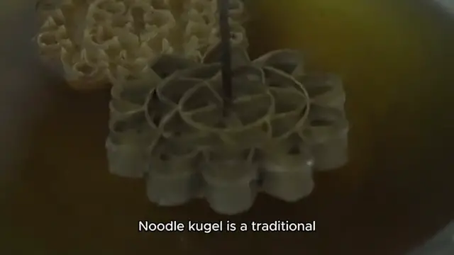 Video thumbnail for Noodle kugel recipe