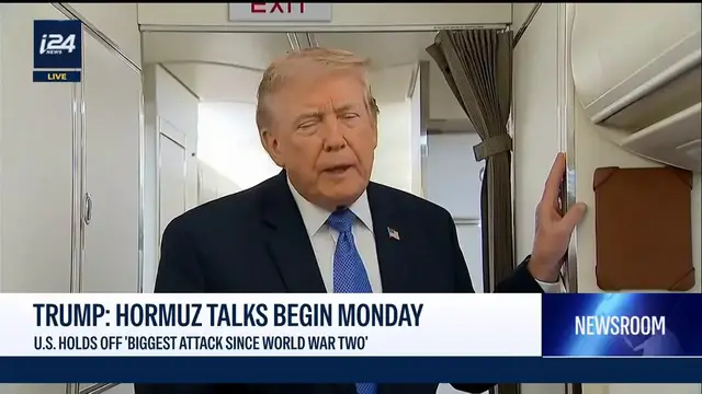 Video thumbnail for Trump Hormuz talks