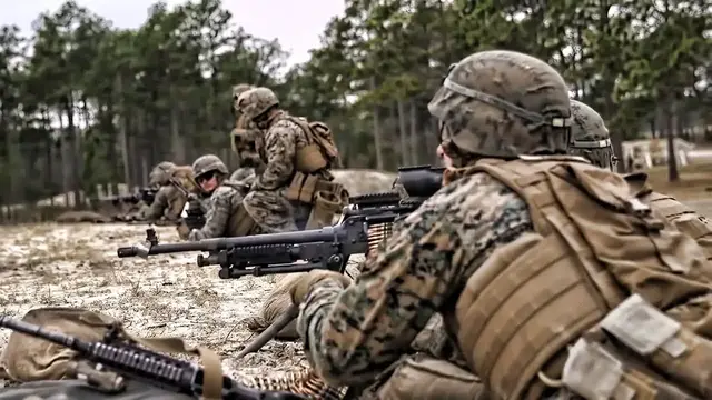 Video thumbnail for Marines At Range G29 Camp Lejeune