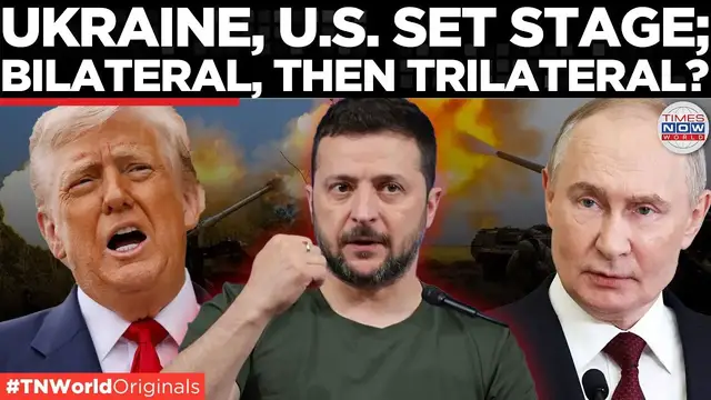 'Video thumbnail for Ukraine, US to meet this week to discuss potential Zelensky-Putin talks| Times Now World'
