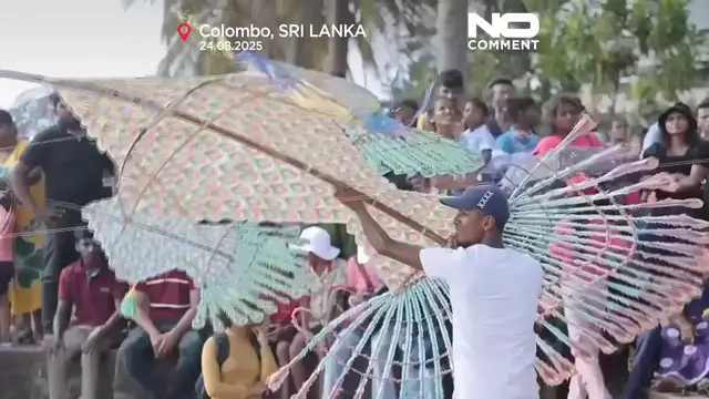 'Video thumbnail for Sri Lanka’s International Kite Festival returns after six-year break'