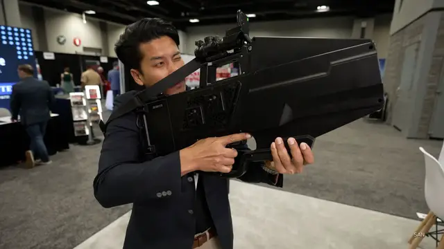 Video thumbnail for An in-depth look at TRD's Orion-H10 anti-drone gun: Weapon of the Week