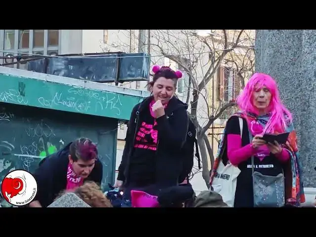 'Video thumbnail for Manifestazione di "Non Una di Meno" a Cagliari per l'8 marzo 2025: "Lotto, boicotto, sciopero"'