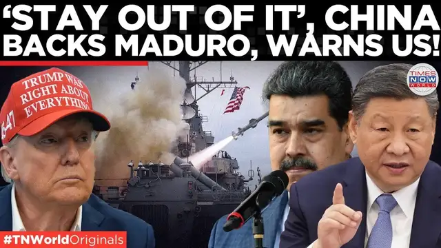 'Video thumbnail for Maduro’s Militia Alert Sparks China Warning and US Military Buildup | Times Now World'