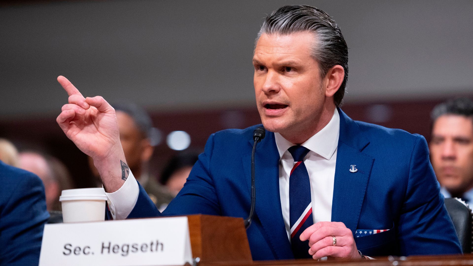 Video thumbnail for US Defense Secretary Hegseth grilled by Senate Democrats over Iran war strategy
