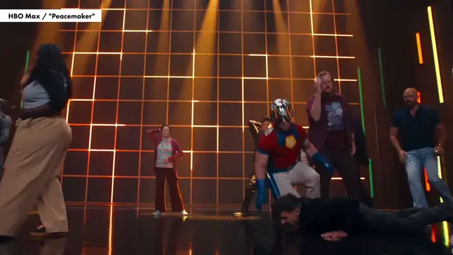 'Video thumbnail for 'Peacemaker' Cast Opens Up About Filming The Iconic Season 2 Opening Credits Dance Sequence'