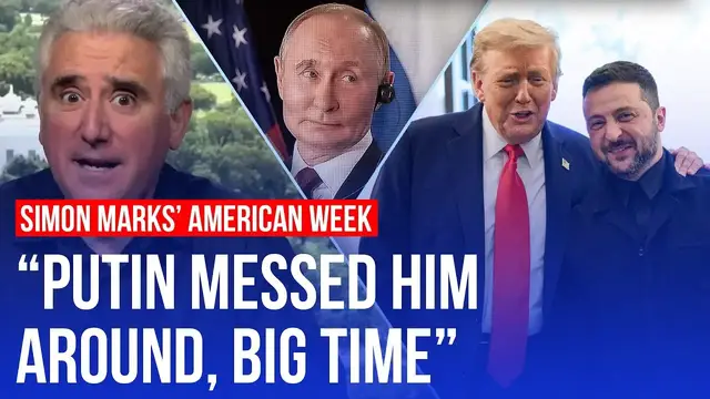 'Video thumbnail for 'Trump's false version of history': Simon Marks' American Week'