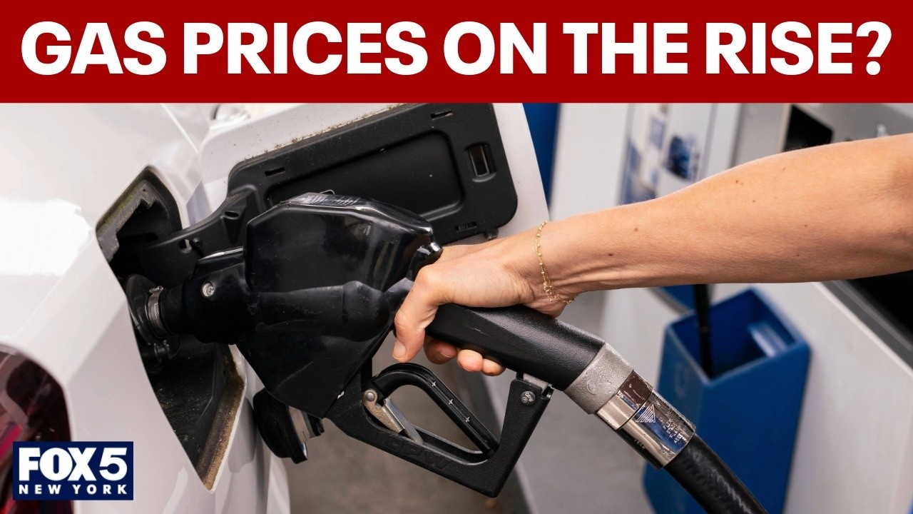 Video thumbnail for Gas prices hit new high since start of Iran war