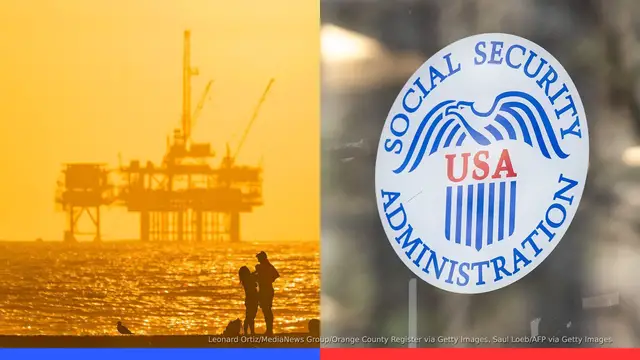 'Video thumbnail for Trump admin reportedly looking  to overhaul Social Security; Biden’s offshore oil drilling ban ruled illegal'