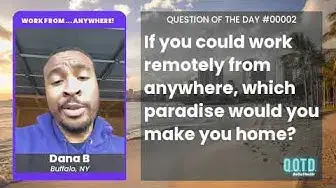 Video thumbnail for Dana would WFH in Hawaii... but he's careful of the cost!