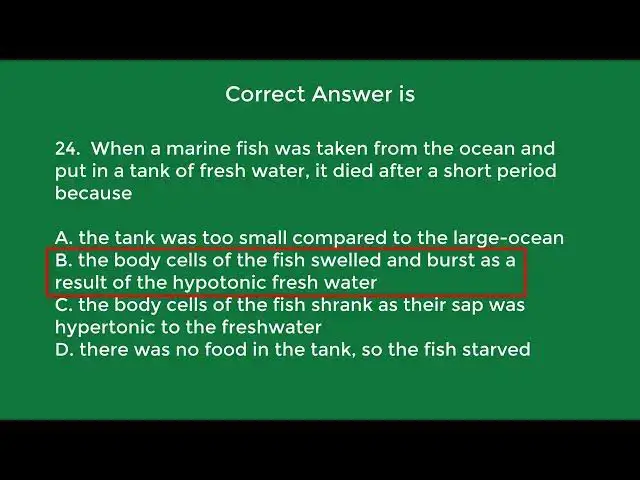 Video thumbnail for Biology 2021 JAMB Past Questions and Answers | Questions 21 - 30