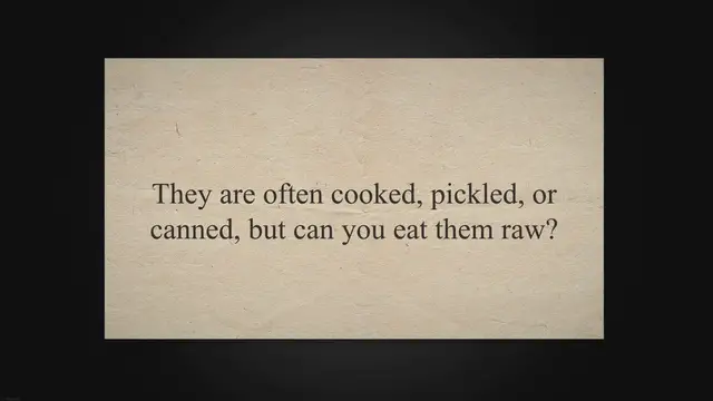 Video thumbnail for Can You Eat Beets Raw?