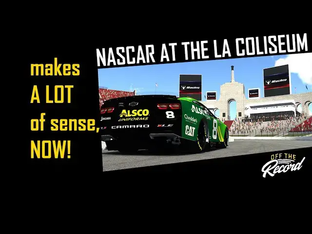 'Video thumbnail for Off the Record: After Seeing IndyCar in Long Beach, NASCAR at the LA Coliseum Makes Sense'