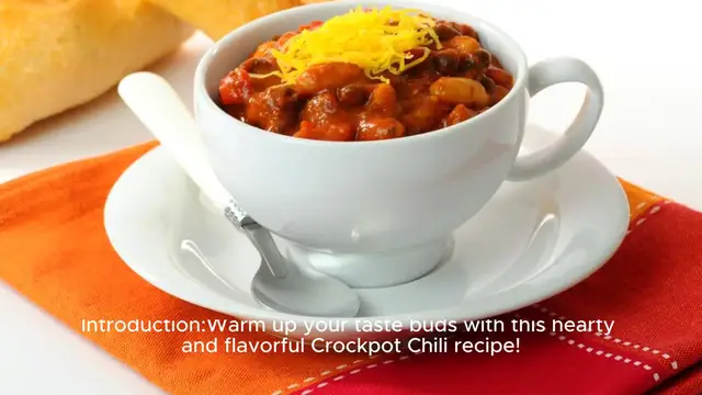 Video thumbnail for Crockpot Chili Recipe