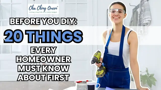 'Video thumbnail for Before You DIY: 20 Things Every Homeowner Must Know About First'