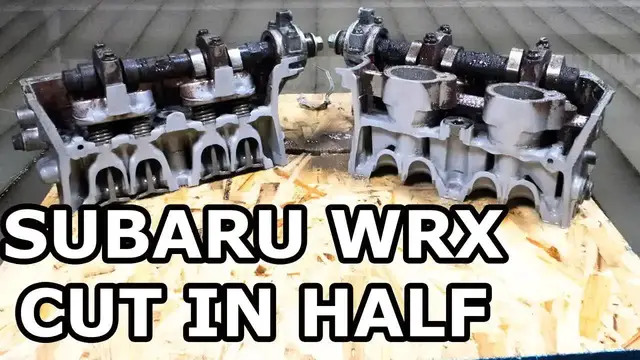 Video thumbnail for Precision Cutting of Subaru EJ25 Cylinder Head with Water Jet Cutter