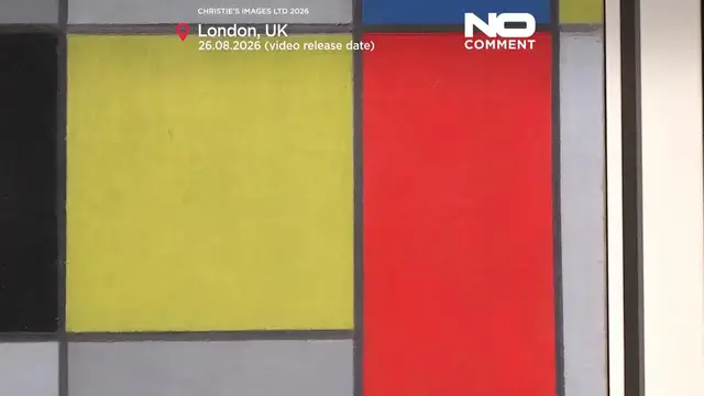 Video thumbnail for Rare Mondrian unseen for 25 years heads to auction