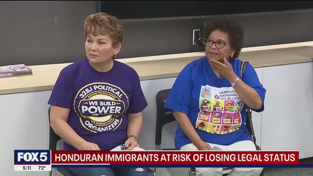 'Video thumbnail for Honduran immigrants at risk of losing legal status'