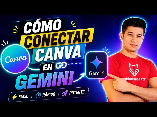Video thumbnail for Cómo conectar canva en gemini