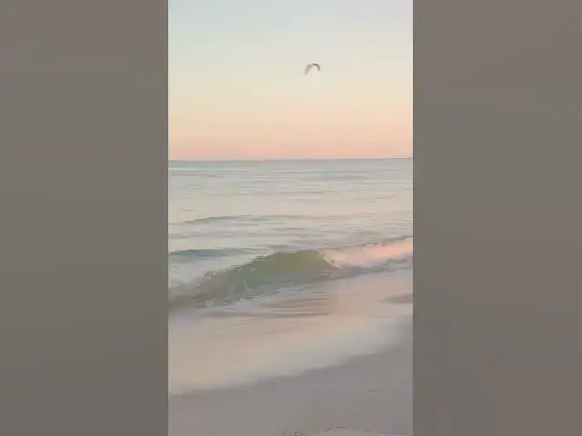 'Video thumbnail for At the shore-------Ocean Waves#relax #peacefulwaves #relax #waves #lake #sunrise #beach #seasound'