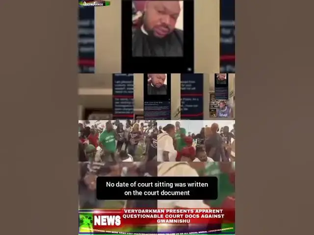 Video thumbnail for VeryDarkMan Presents Apparent Questionable Court Docs Against Gwamnishu