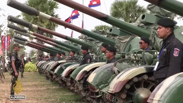 'Video thumbnail for Cambodia mandatory military service: Government says scheme to be implemented next year'