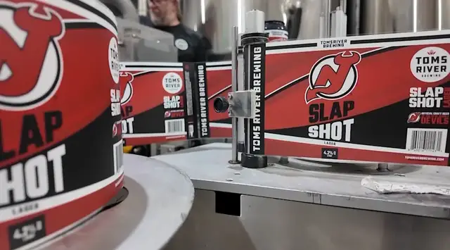 Video thumbnail for Toms River Brewing debuts Devils-inspired Slap Shot lager ahead of NHL season
