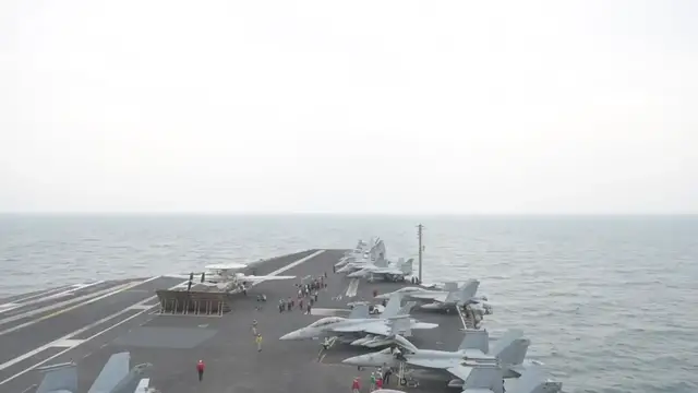 'Video thumbnail for Aircraft Carrier Action 2019 • USS John C. Stennis (CVN-74)'
