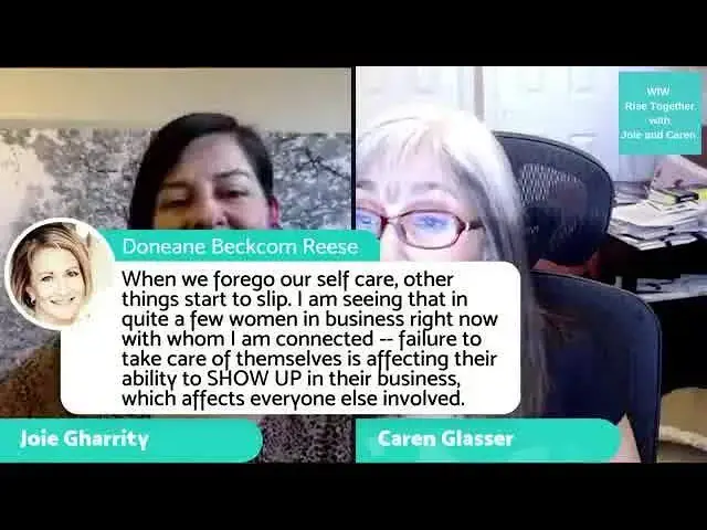 Video thumbnail for #WIW Rise Together: Why Is Self-Care for Women Still Considered A Luxury and Not A Priority? wi