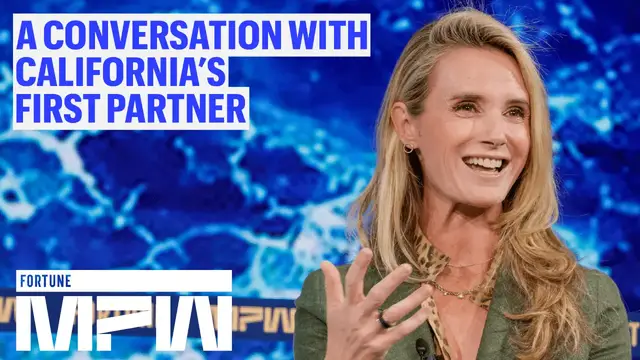 Video thumbnail for A Conversation with California's First Partner