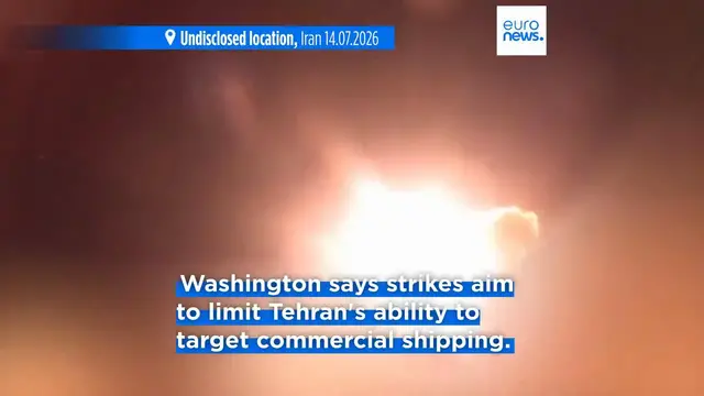 Video thumbnail for US resumes daylight strikes on Iran as tensions escalate over Strait of Hormuz