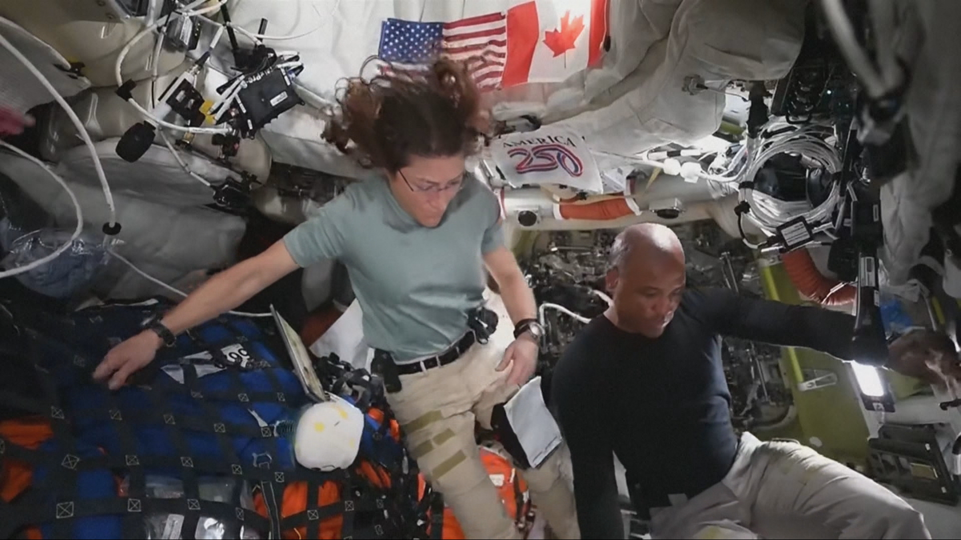 Video thumbnail for Artemis II approaching Earth: Astronauts near the end of 'out of this world' mission